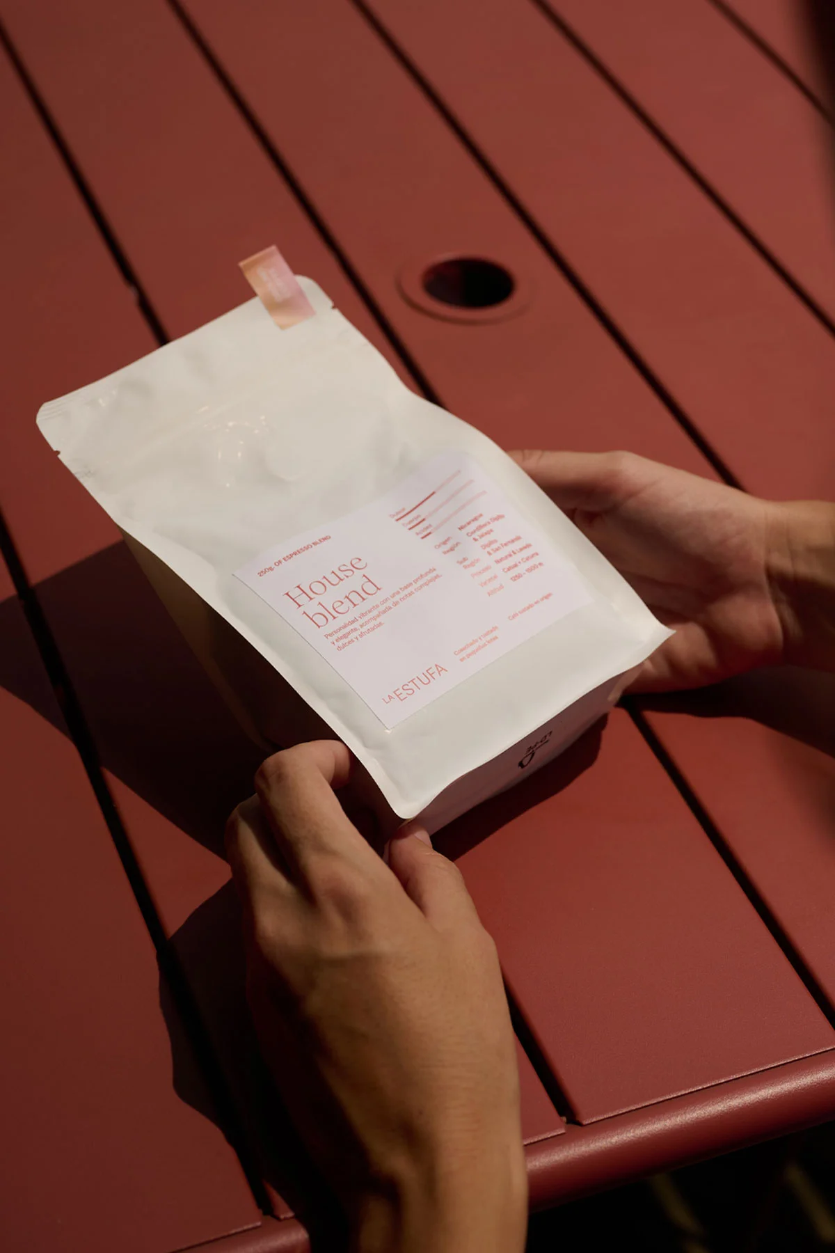 Bolsa de café la estufa