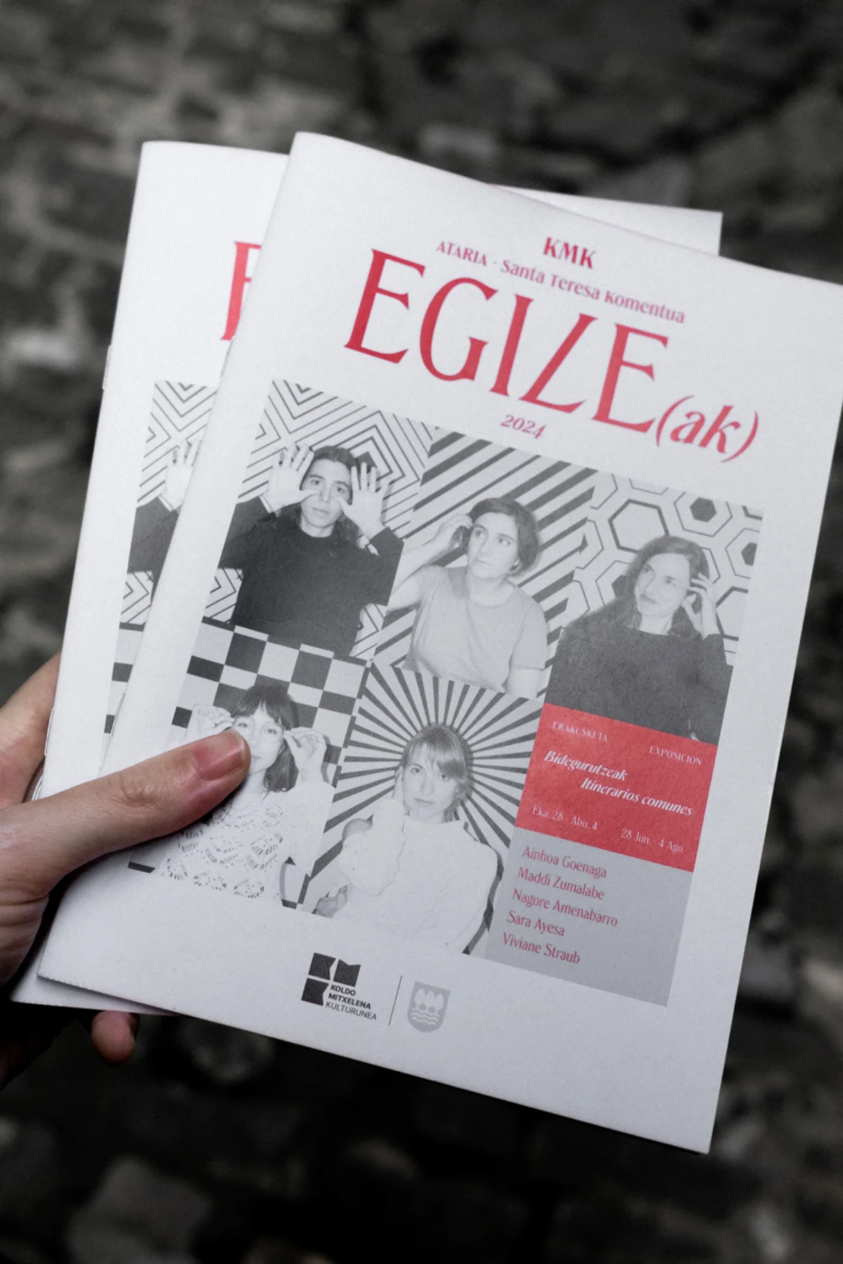 Booklet design for art exhibition – 2