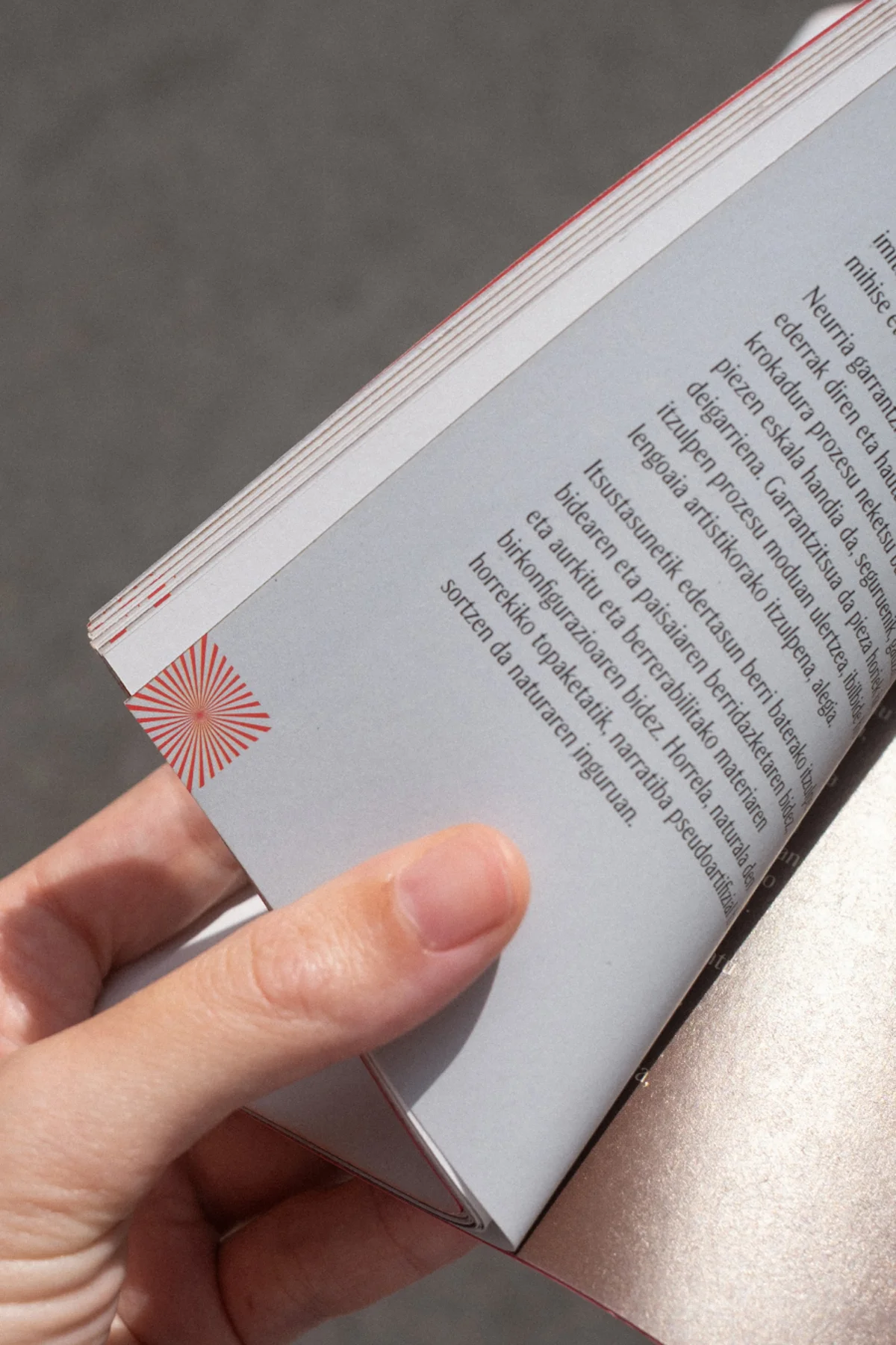 Booklet design for art exhibition – 4